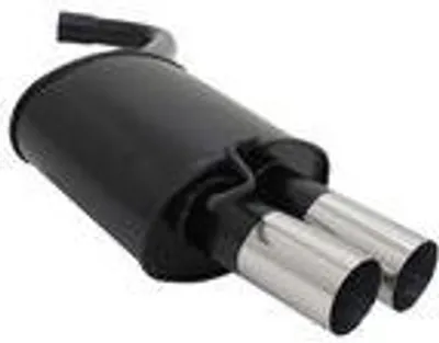 Produktbild von Novus Sportendschalldämpfer für BMW E90 / E91 (390L) 2 x 76mm RL-Design