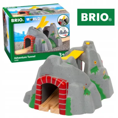 Obrázok produktu pre BRIO 33481 Tunel s mostom a zvukmi pre vláčik
