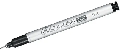 Produktbild von COPIC Multiliner SP - black - 0,3 mm