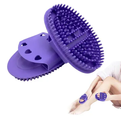 Produktbild von Massagebürste – Meridianbürste – Lila – Set mit 2 Stück