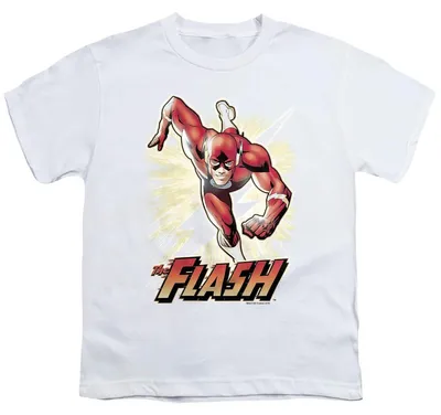 Immagine prodotto di The Flash - T-shirt per bambini, modello TV38831 (taglia 116), colore bianco