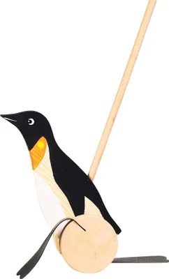 Immagine prodotto di goki WP005 Pinguino animale scorrevole, nero/bianco/natura