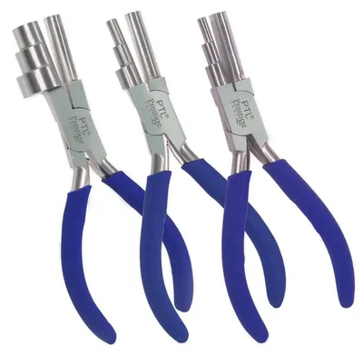 Drahtbiegezangen-Set, 3-teilig, 16 cm, 3 Stufengrößen