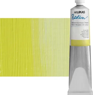 Obrázek produktu pro Lukas Berlin Olejová barva Primary Yelow 200 ml 1 ks