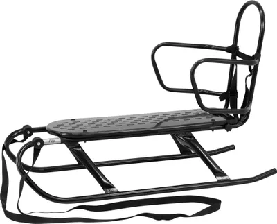 Produktbild von Kunert FLO Schlitten für Kinder Schlitten mit Lehne I Babyschlitten Kinderschlitten I Rückenlehne Schlitten Baby Schlitte