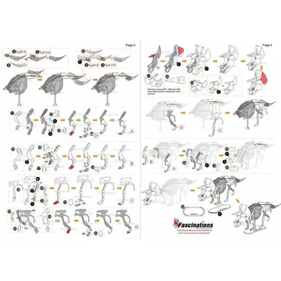 Produktbild von METAL EARTH 3D-Puzzle Triceratops