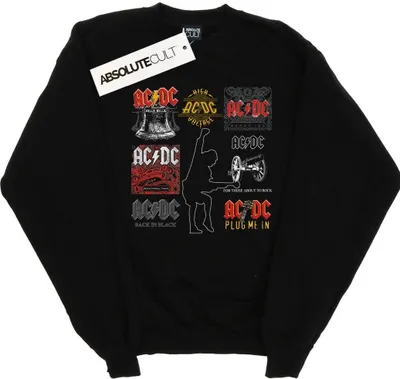 Produktbild von AC/DC - Sweatshirt für Herren BI48829 (4XL) (Schwarz)