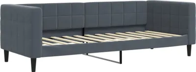 Produktbild von vidaXL Tagesbett Dunkelgrau 80x200 cm Samt