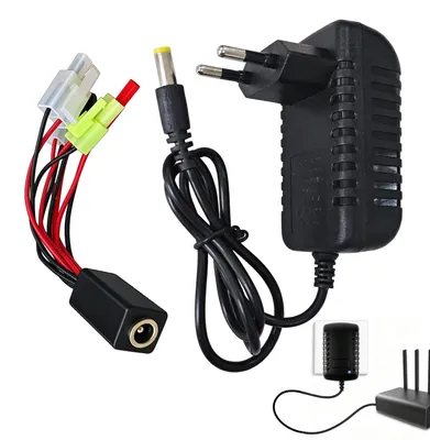 RC-Ladegerät für NiMH/NiCd 2-10S, 2,4-12 V, 6 Anschlüsse
