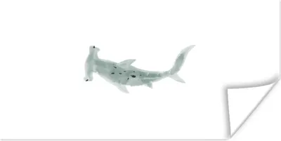 Produktbild von MuchoWow® Poster Hai - Meer - Aquarell 120x60 cm - Bild