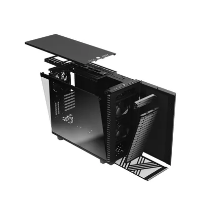 Produktbild von Fractal Design Define 7 TG Dark Tint, Tower-Gehäuse, (Tempered Glass)