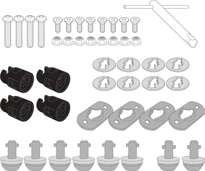 Image de GIVI 14RKIT Rapid Release kit pour support de valises latérales