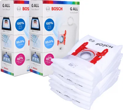 Produktbild von 8x Bosch BBZ41FGALL PowerProtect Typ G Staubsaugerbeutel
