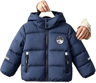 Productafbeelding van Currero Winterjas Jongens Marineblauw 9-10Y