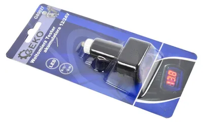 Produktbild von BSD Autobatterie Tester - Zigarettenzünder Steckdose Voltmeter, 12V/24V Voltmeter