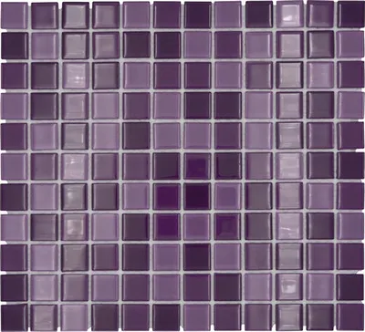 Produktbild von Glasmosaik CM 4888 mix lila 30,2x32,7 cm