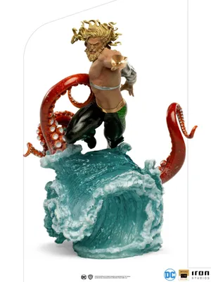 Produktbild von Iron Studios DC Comics Deluxe Art Scale Statue 1/10 Aquaman 26 cm IS12786