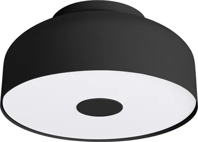 Immagine prodotto di Lampada da soffitto OMIQ nero 4xE27 15W acciaio/PVC 15x30x30cm Sollux Lighting