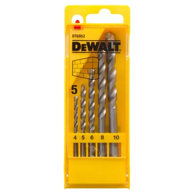 Image de DEWALT Steinbohrer-Set 5-tlg