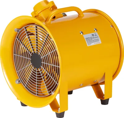 Produktbild von SucceBuy Bauventilator 500-W-AC-Motor Baugebläse 1179 L/s  Axiallüfter 3 m Netzkabel Axialgebläse 75 dB Geräuschpegel Industrielüfter IP44