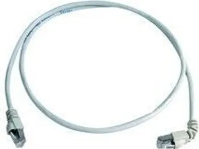 Zdjęcie produktu dla Kabel krosowy Telegärtner Cat.6A (głęboki) S/FTP 1,0 m szary