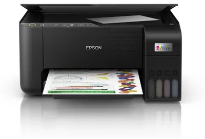 Obrázek produktu pro Epson EcoTank ET-2860, InkJet, Barevný tisk, 5760 x 1440 DPI, A4, Přímý tisk, Černá
