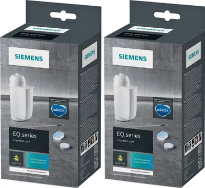 Produktbild von SIEMENS 2 x TZ80004 Pflegeset Reiniger Entkalker Brita Intenza EQ