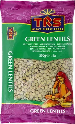 Produktbild von TRS - Grüne Linsen 2000 gramm