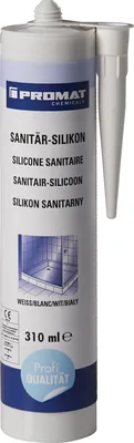 Produktbild von Sanitär-Silikon weiß 310 ml Kartusche PROMAT chemicals