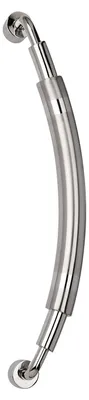 Immagine prodotto di MANIGLIONE INOX 'MEXICO' Ø 32x330 mm, Inter. 300 mm - Colore Inox satinato/lucido