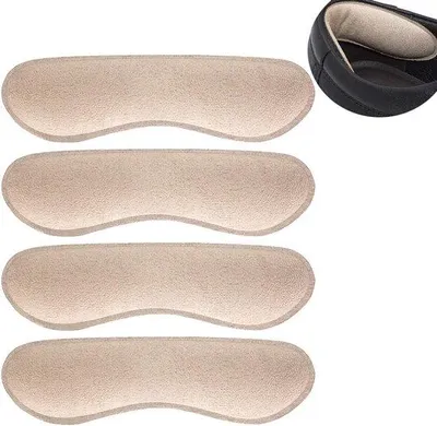 Immagine prodotto di Supporto Hielgrip - Tappetino protettivo per i piedi per scarpe larghe - Solette di sostegno - Beige - Protezione per il sostegno dell'anca