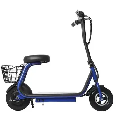 Produktbild von Elektromobil Seniorenmobil mit Sitz, Elektroroller E-Scooter für Erwachsene, klappbar, 250 W, 36 V, 18 km/h, 20 km Reichweite, Korb