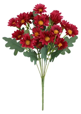 Produktbild von Künstliche Chrysanthemen – realistische Herbstblumen, UV-beständig, künstliche Blumensträuße, künstliche Chrysanthemen für die Herbstdekoration im Innen- und Außenbereich.