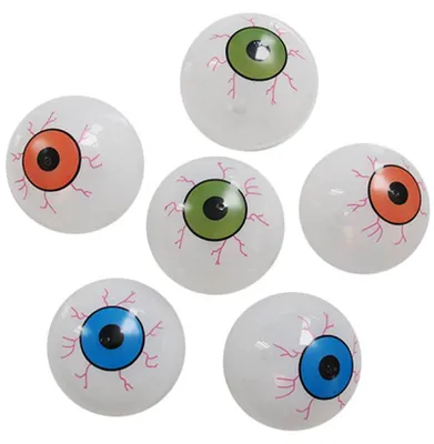 Imagen del producto de Pelota saltarina con forma de ojo, 105 mm - varios modelos
