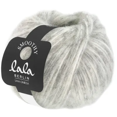 Produktbild von Lana Grossa - Lala Berlin Smoothy 0009 rohweiß hellgrau