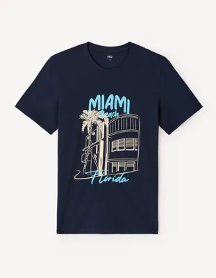 Produktbild von Celio Jeflorid Baumwoll-T-Shirt S