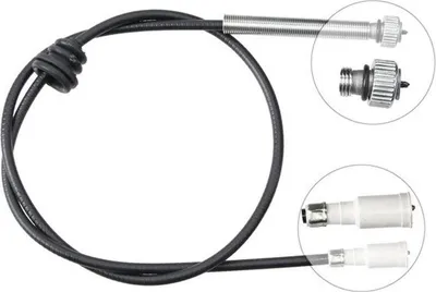 Produktbild von Tachowelle zur Geschwindigkeitsanzeige 1.240 mm A.B.S. für u.a. OPEL MANTA