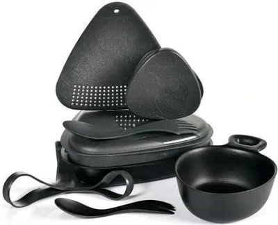 Produktbild von Light My Fire Outdoor-Mahlzeitenset  slatyblack