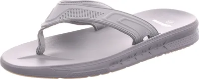 Produktbild von living UPDATED Herren-Pantolette-Zehentrenner Grau, Farbe:grau, EU Größe:44