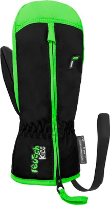 Immagine prodotto di Guanti da sci Reusch per bambini Ben Mitten, taglia:I, colore:NERO / VERDE NEON
