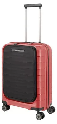 Productafbeelding van Travelite MOOBY Trolley, 4 wielen, voorvak, rood