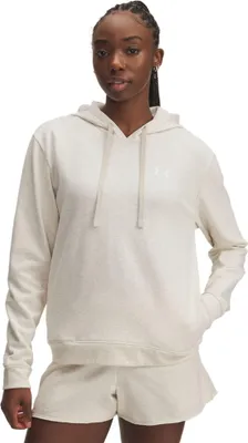 Produktbild von Under Armour Ua Rival Terry Hoodie - oatmeal light heather, Größe:XL