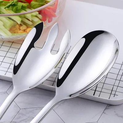 Obrázek produktu pro Sada nerezových příborů Famanu Salatbesteck – 2 kusy, 30,5 cm
