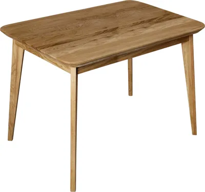 Produktbild von Krok Wood Esstisch Paris aus Massivholz  in Eiche 110x75x75 cm