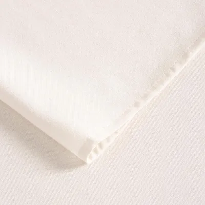 Produktbild von Tischdecke schmutzabweisend 140 x 140 cm, Melangestoff, weiß, für Feiern