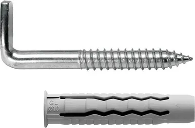 Immagine prodotto di Set sanitario Alcayata con tappo Ø 10 x 50 mm. Montaggio di scaldabagni / thermos
