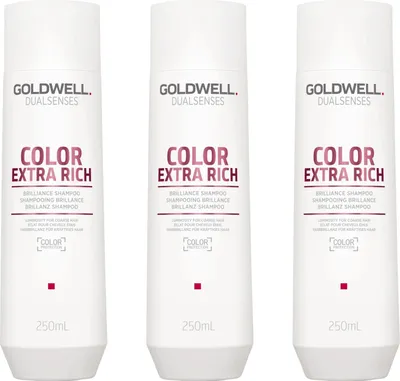 Produktbild von Dualsenses Color Extra Rich Brilliance Shampoo 3x250 ml