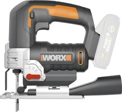 Obrázek produktu pro Aku přímočará pila Worx WX543.9 20 V, Basic, bez aku a nabíječky