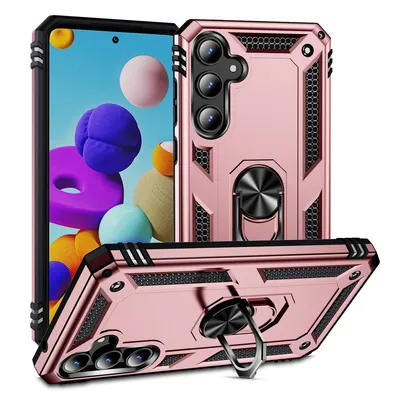 Produktbild von König Design Hülle kompatibel mit Samsung Galaxy A35 5G Kunststoff Soft Handyhülle - Handy Case Rosa
