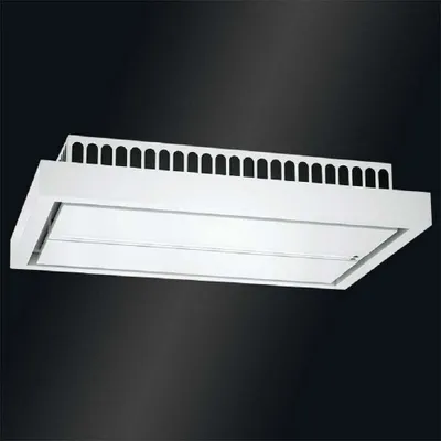 Produktbild von Baumann Deckenhaube Aura 90 WLK, Umluft  90cm Weiß Dunstabzugshaube EBM Motor